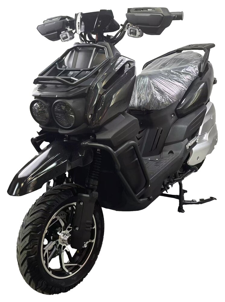 Dual-Headlight Adventure Scooter — TANK